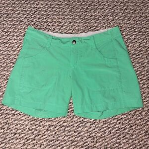 Patagonia Mint Green Women's Cargo Shorts